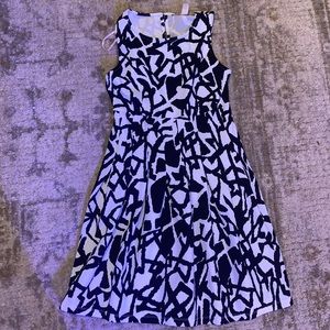 Black and White Dress
